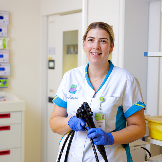 Endoscopieverpleegkundige in opleiding